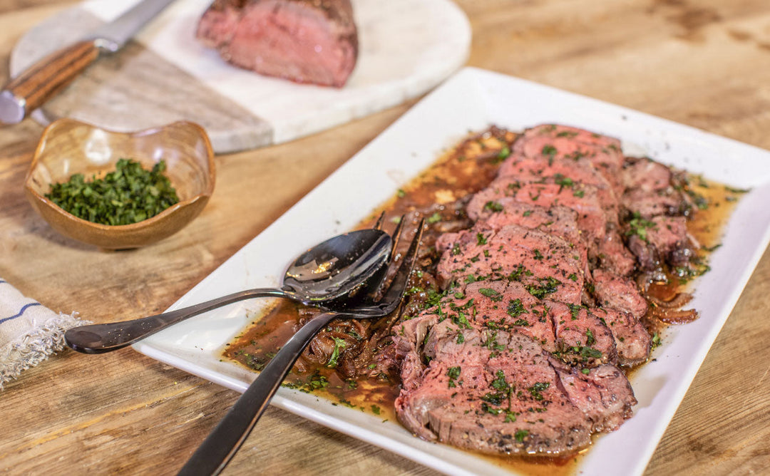 PEPPER ENCRUSTED BEEF TENDERLOIN