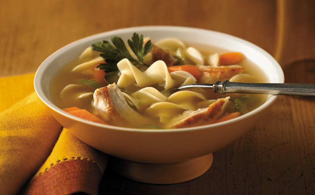 SENSATIONAL CHICKEN NOODLES SOUP