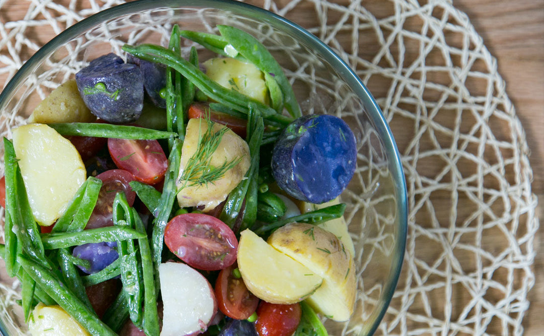 POTATO SALAD WITH DILL AND HORSERADISH AIOLI