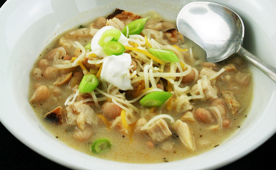 SLOW COOKER WHITE CHILI