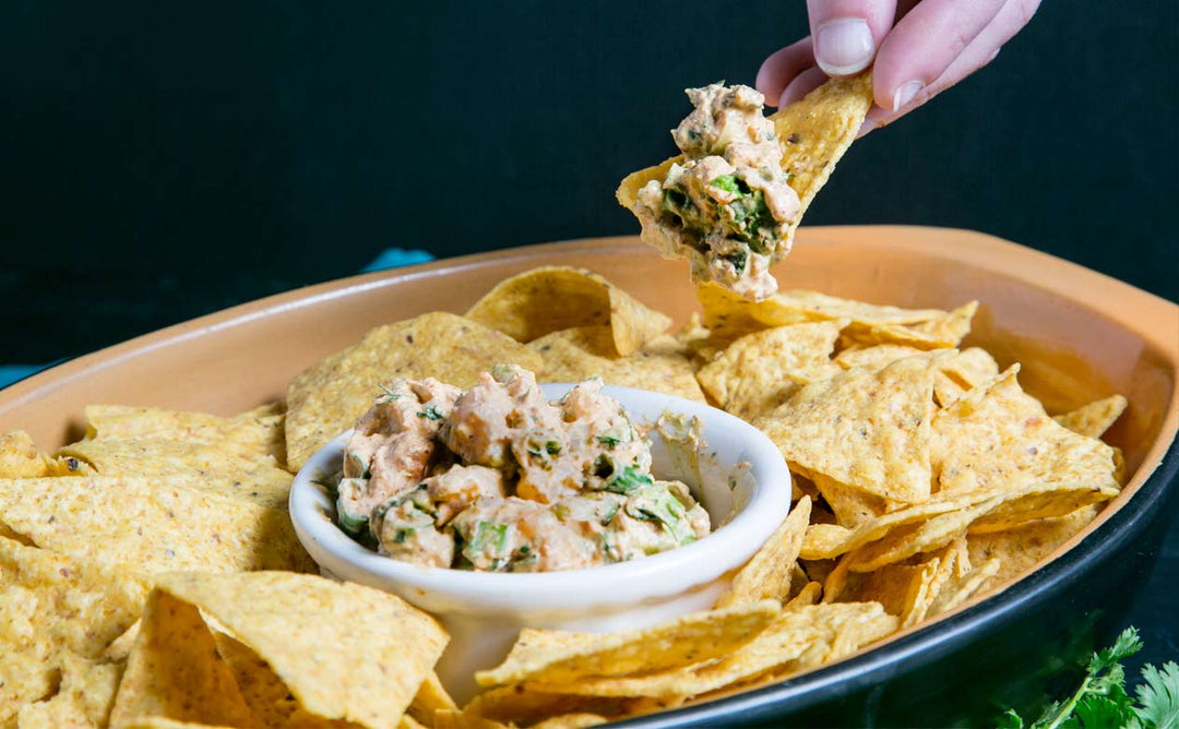 SPICY SHRIMP & AVOCADO DIP
