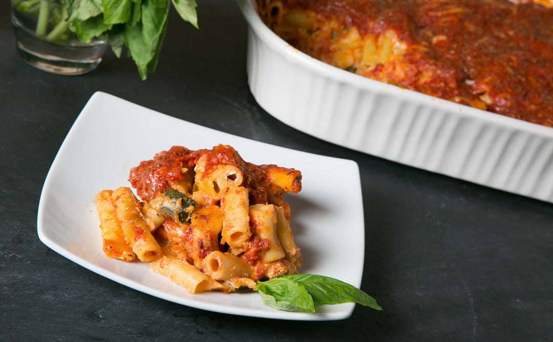 VEGETARIAN BAKED ZITI