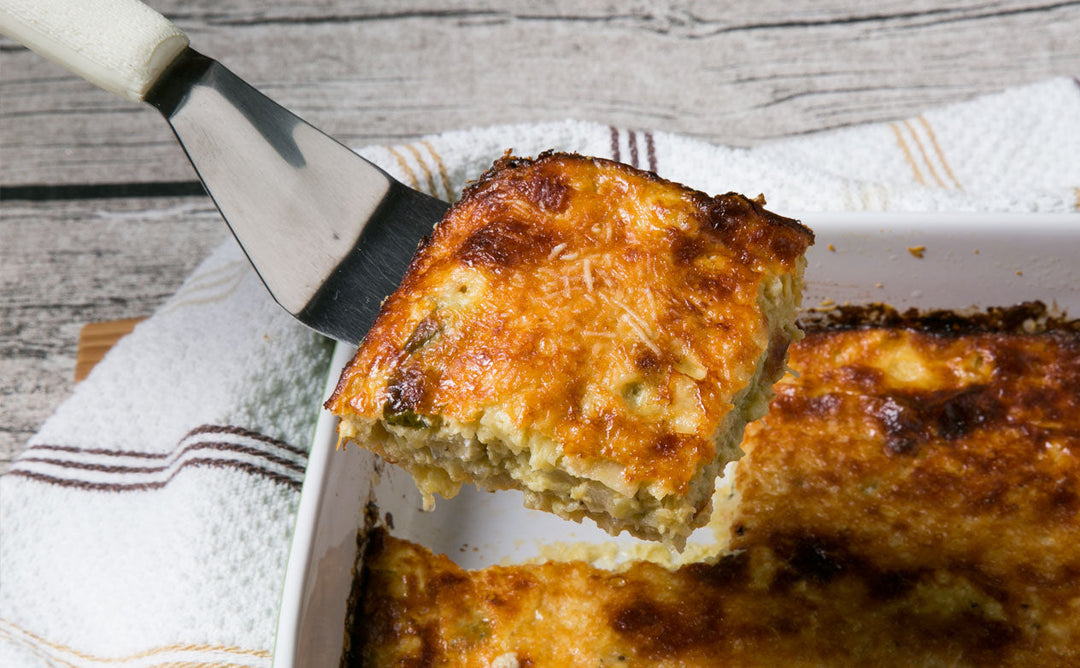 SPAGHETTI SQUASH CASSEROLE