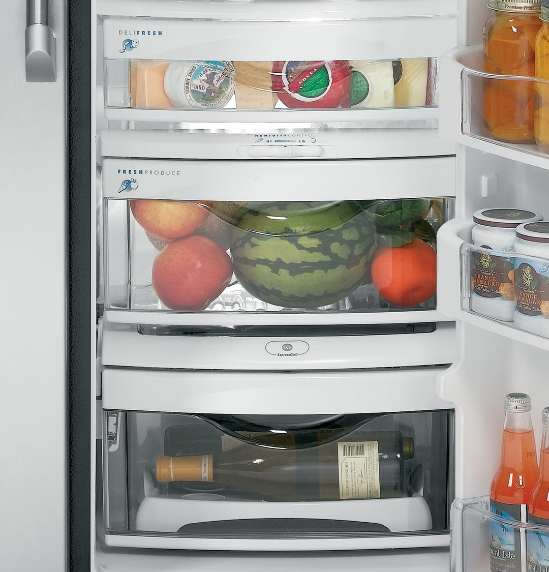 GE Café™ Series 24.6 Cu. Ft. Counter-Depth Side-by-Side Refrigerator