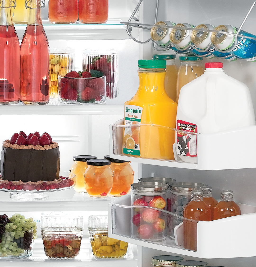 GE Café™ Series 24.6 Cu. Ft. Counter-Depth Side-by-Side Refrigerator