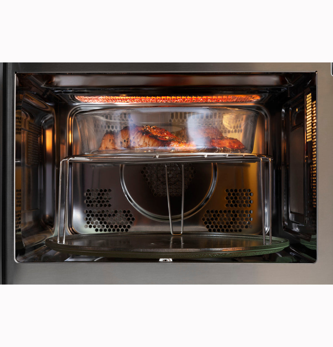 GE® JES1109RRSS 1.0 Cu. Ft./28L Capacity Countertop Convection Microwave Oven with Air Fry