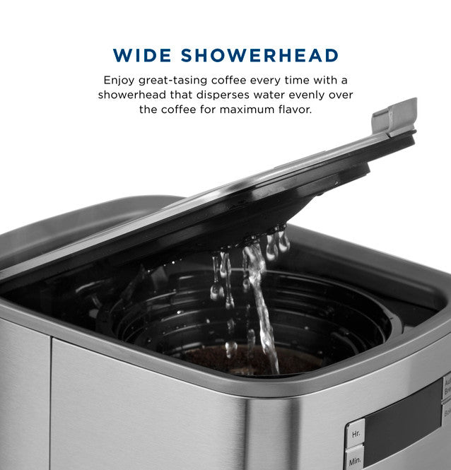 GE® 12 Cups Drip Coffee Maker with Thermal Carafe G7CDAAPSTSS