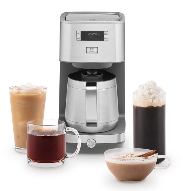 GE® 12 Cups Drip Coffee Maker with Thermal Carafe G7CDAAPSTSS