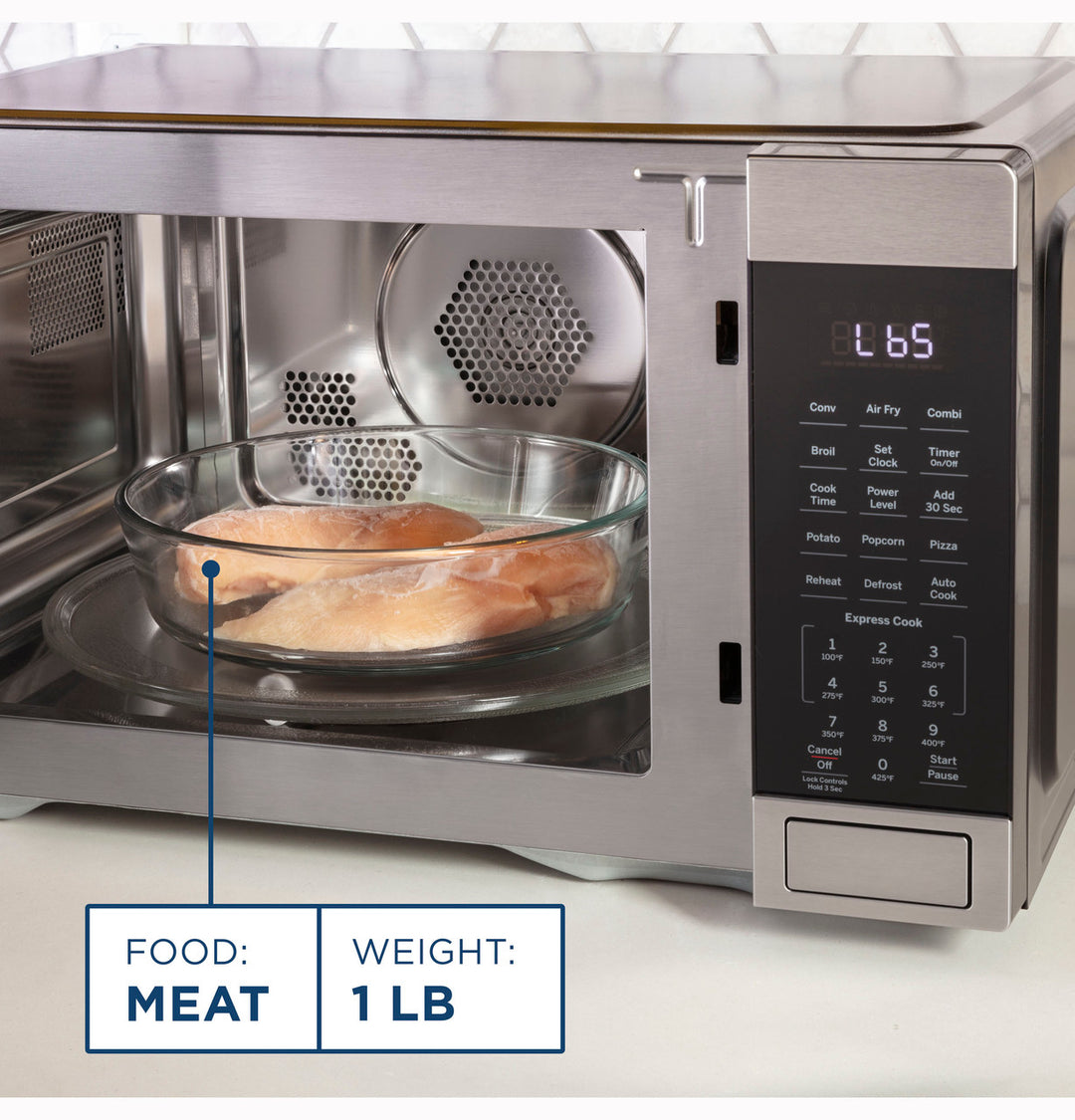GE® JES1109RRSS 1.0 Cu. Ft./28L Capacity Countertop Convection Microwave Oven with Air Fry