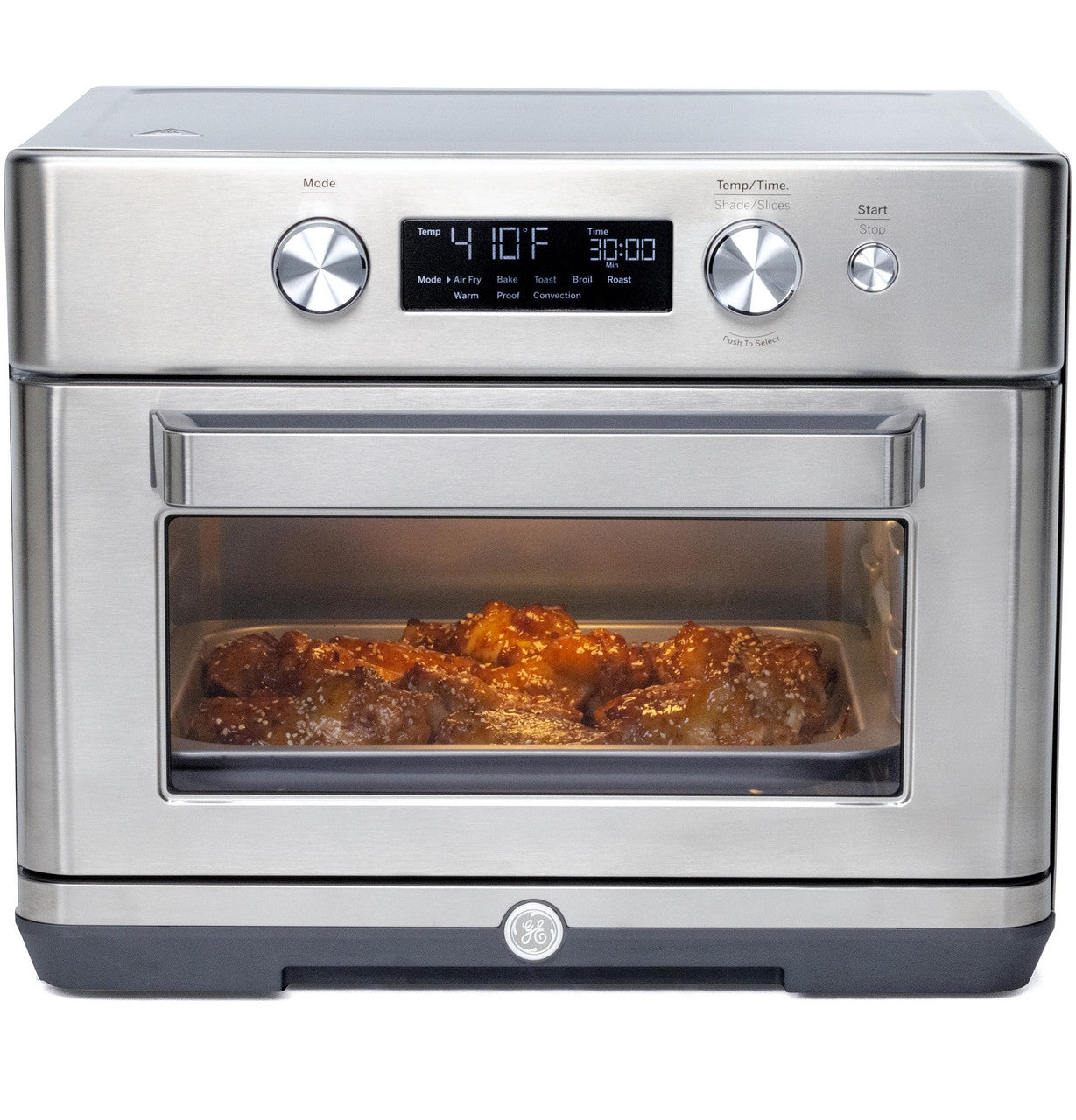 Ge electric range with air shop fryer