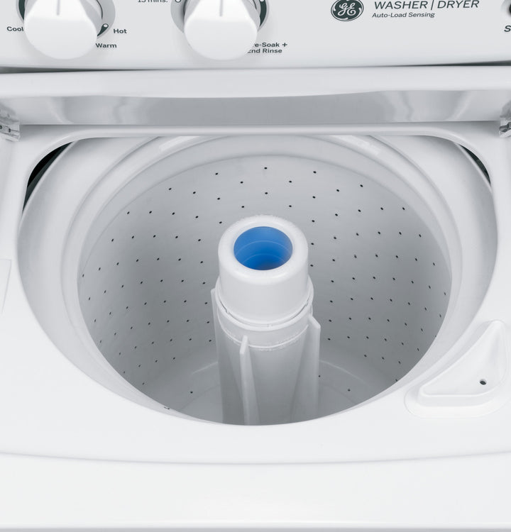 GE Unitized Spacemaker® 2.0 DOE cu. ft. Washer and 4.4 cu. ft. Electric Dryer