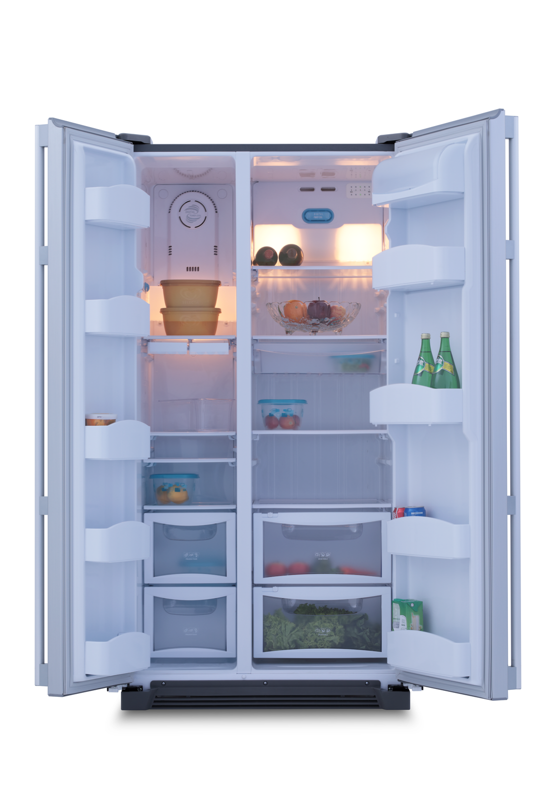 GE® 21.8 cu.ft Side by Side Refrigerator